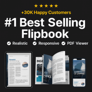 Real 3D FlipBook PDF Viewer Wordpress Plugin